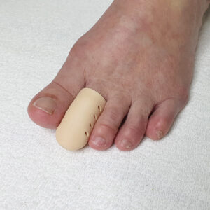 Pedisil - Zilver Teenkap met perforaties - M