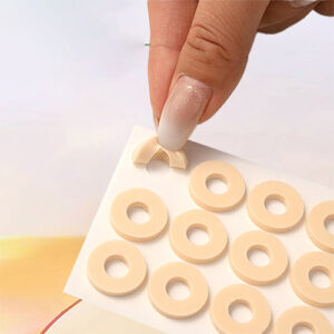 Pedisil zelfklevende likdoorn schuimringen rond, huidskleur - S